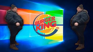 Бургер Кинг Г**но & Windows (mashup)