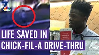 Chick-Fil-A Employee Saves Life in Drive-Thru | What's Up?
