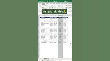 Part9 How to move Columns with this shortcut in Excel #excelsheetcode #excel #exceltips #exceltricks