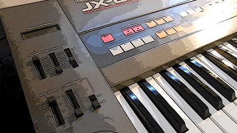 Roland JX-8P Synthesizer Demo #1 Sounds