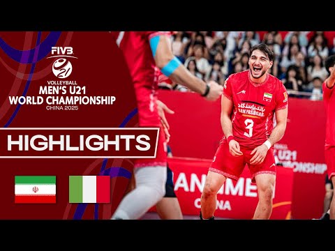 World Championship U21: Iran U21 vs Italy U21