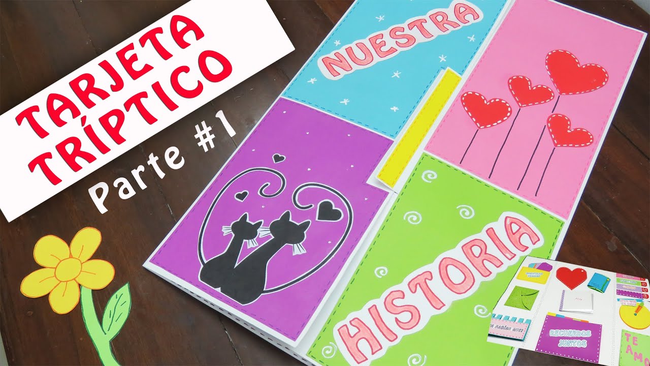 TARJETA TRÍPTICO - Lapbook de Amor PARTE#1 - thptnganamst.edu.vn