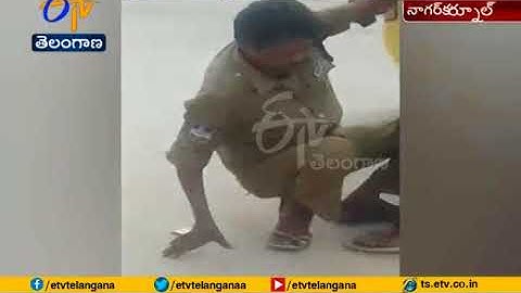 Drunken Constable Hulchul In nagar Kurnool