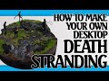 Learn How to Make your own Desktop Sized Death Stranding Diorama! 死の鎖ジオラマ