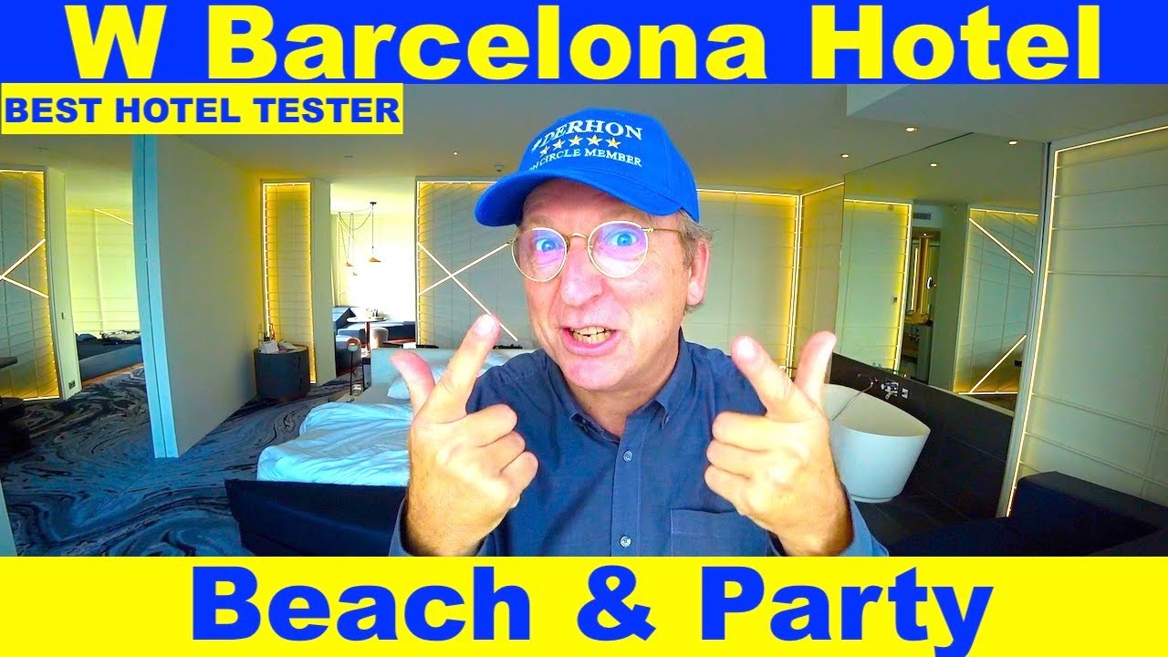 W Barcelona (Review & Tour of Room) The Hotel Inspector 