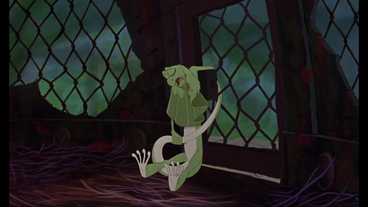 The Rescuers Down Under Joanna chases Frank YouTube