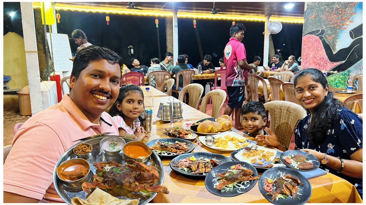 मालवणमधील घरगुती SEAFOOD खानावळ | आशा लंच होम | चिवला बीच मालवण | S For Satish | Malvan (Konkan)