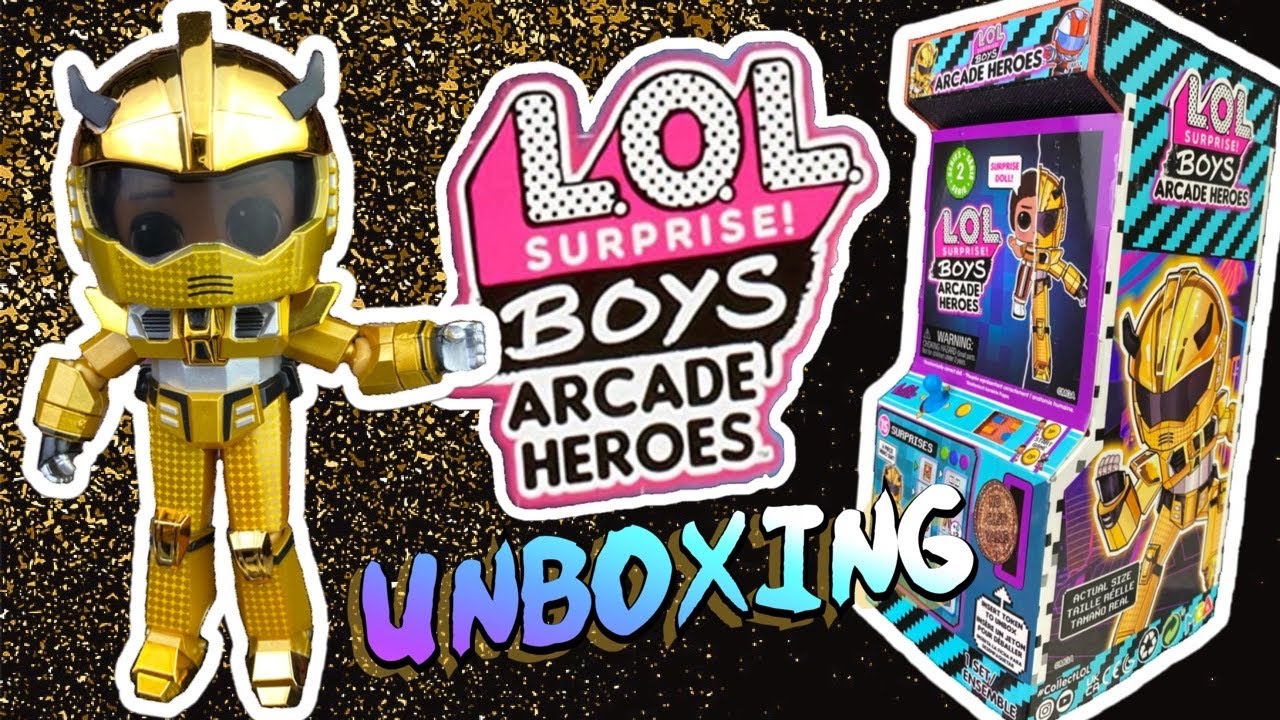 2. LOL Surprise Boys Arcade Heroes Action Figure Doll - wide 9