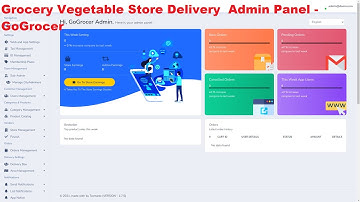 How to install Grocery Vegetable Store Delivery Mobile App with Admin Panel - GoGrocer