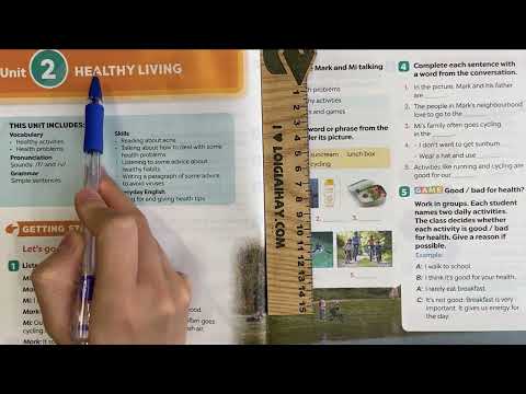 Video Getting started - Unit 2. Healthy Living - Tiếng Anh 7... - youtube