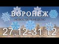 Новости Воронежа (27 декабря - 31 декабря)
