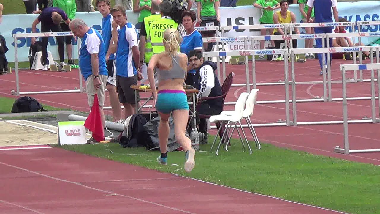 Salzburger Leichtathletik Gala 2014 - Weitsprung Frauen - YouTube