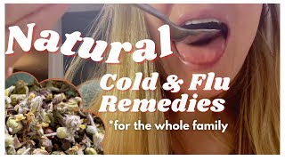 Natural Cold &amp; Flu Remedies For The Whole Family | Herbal Treatments * Holistic Health *