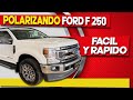 Polarizar facil y rapido Una ford  2020 f 250 nanocarbon