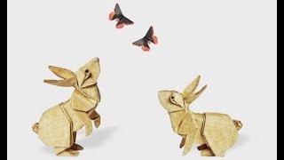 Origami rabbit by Ronald Koh