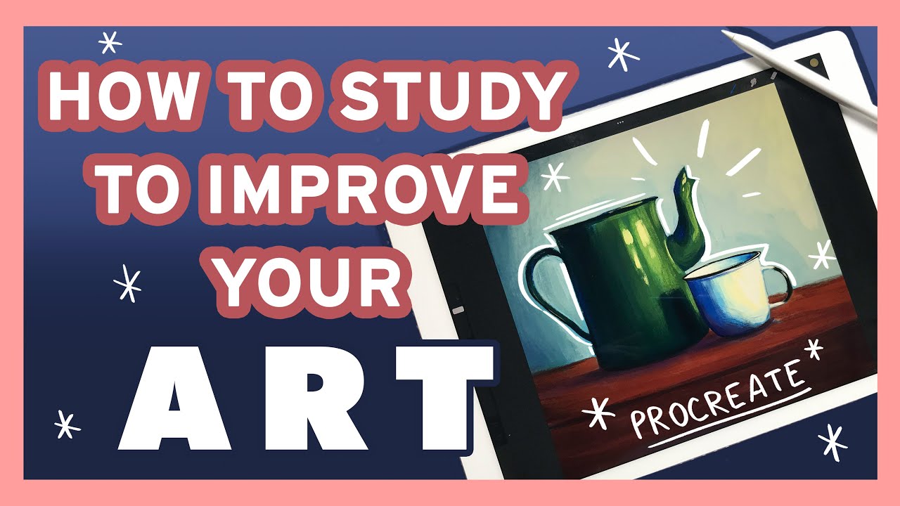 Improve your ART | Digital Study on PROCREATE - YouTube