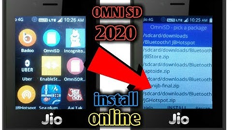🔥Omni SD in 2020 Install without Computer | Online Omni SD | Jio Phone New Software Update 🔥