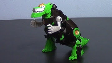 Transformers Robots in Disguise Warrior Class Grimlock Figure Review