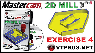 MASTERCAM X8-X9 2D MILL 4.8 2D HST DYNAMIC MILL INSIDE - vtpros.net