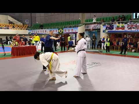 12 KARATE KYOKUSHIN MATSUSHIMA, CHINA 2018 MUJERES  ( SEGUNDA RONDA)