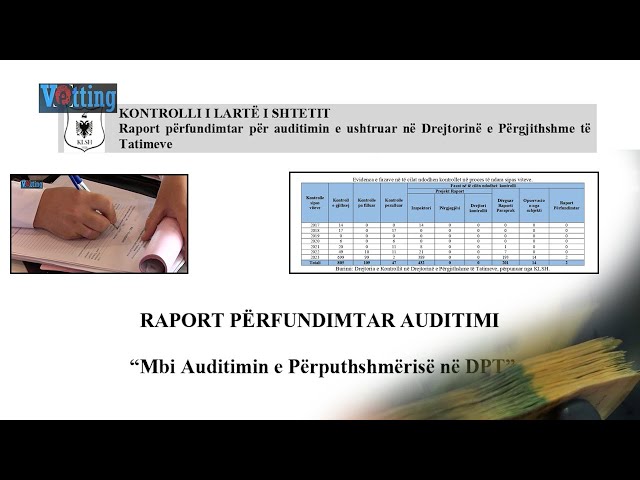 KLSH Administrata tatimore plot me shkelje dhe probleme
