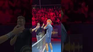 Dominic Thiem sings Happy Birthday to Andrey Rublev 🥰