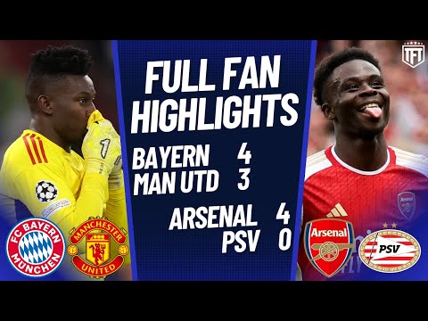 Man Utd LOSE AGAIN! Bayern Munich 4-3 Man United Highlights! Arsenal RED HOT! Arsenal 4-0 PSV