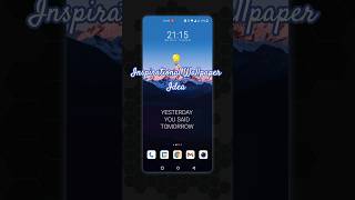 INSPIRATIONAL WALLPAPER ✨ idea #shorts screenshot 1