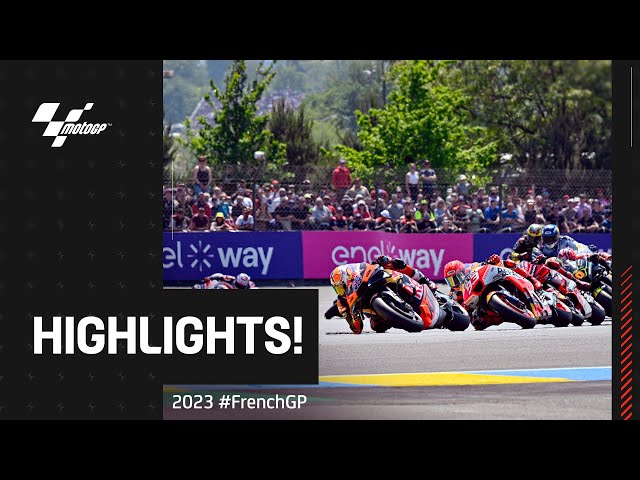 MotoGP™ Race Highlights 💨 | 2023 #FrenchGP class=