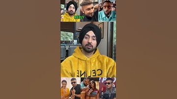 DILJIT DOSANJH ON HONEY SINGH VS BADSHAH