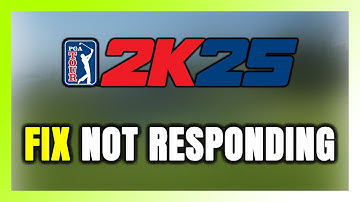 How to FIX PGA TOUR 2K25 Not Responding!