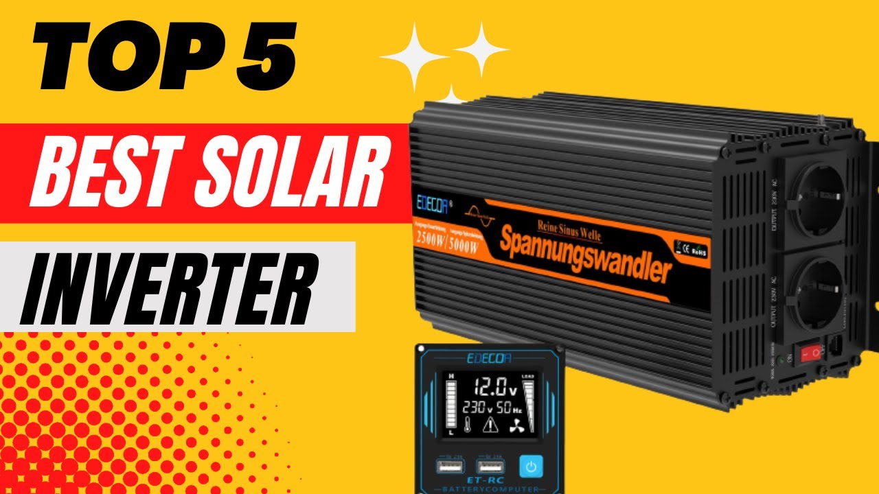 Best solar inverter Reviews 2023 - YouTube