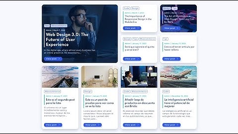 03 - Blog template - Fancy Bricks