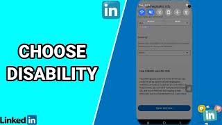 How To Choose Disability On LinkedIn App screenshot 4