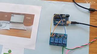 Lamp ON_OFF control using Python GUI