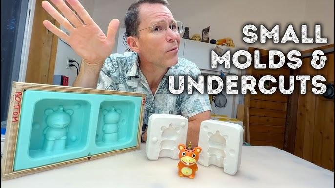 DIY: How to make a Two Piece Plaster Mould for Pottery at Home