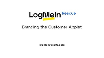 Rescue: Branding the Customer Applet