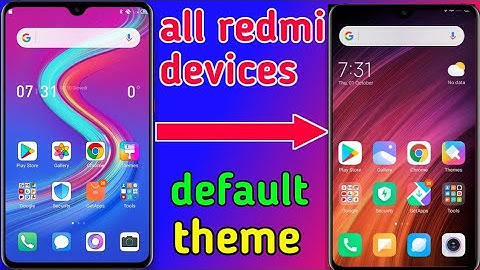 How to Set Default theme in Redmi Note 7,7 Pro & 8,8 Pro| Redmi note 7 pro default theme 2020 2021