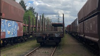 France freight train graffiti solo walker🔴