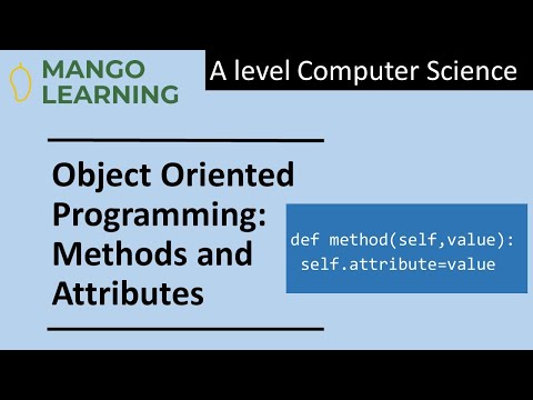 Methods and Attributes in Python OOP