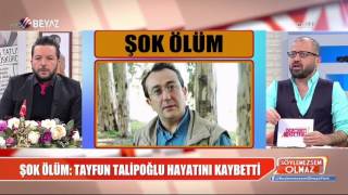 Ünlü gazeteci Tayfun Talipoğlu hayatını kaybetti Resimi