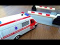 Toys Cars All series - Ambulance Police car Lego Train - Cars of City