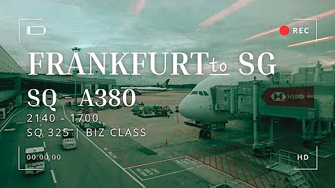 First Time in SQ Business Class A380! Worth Our Years of Miles? (Frankfurt to Singapore)