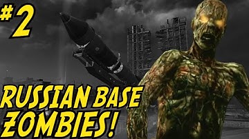 "LAUNCHING A ROCKET INTO SPACE!" - Custom Zombies "RUSSIAN BASE" #1 (CoD WaW Custom Zombies)