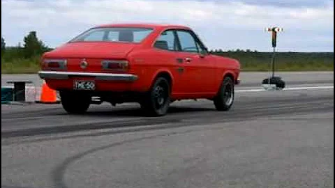 11.92 second Datsun 1200 with A14 turbo