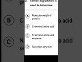 🔥 Amino Acid MCQ | NEET, JEE & UP PGT Chemistry | Most Important Question #shorts
