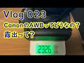 【Vlog 023】オートホワイトバランスってどうなの？　#74