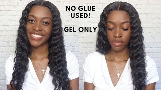 UNDER 10MINUTES Glueless 4x4 Closure Wig Install ft Cranberry Hair