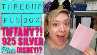 925 Silver, TIFFANY, Disney & Kate Spade in this AMAZING Thredup Fun Box Unboxing!!