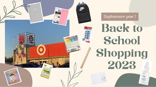 Back to School Shopping 2023 *Sophomore Year*  ! | Luvly Lupitaa